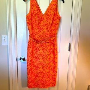 Antonio Melani Coral Sleeveless Pencil Dress